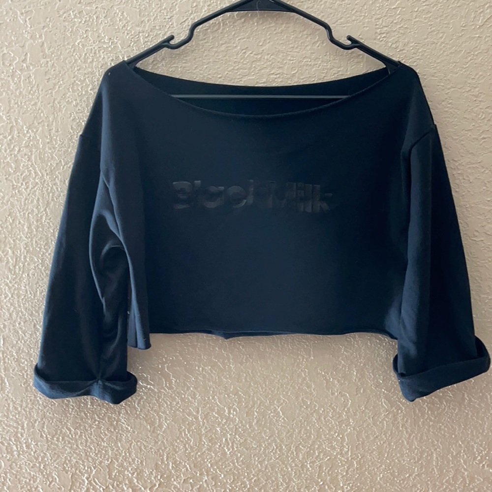 Black Blackmilk Flashdance Crop Top Size: M